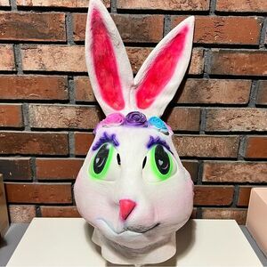Lisa Frank Ballerina Bunny Halloween Latex Mask